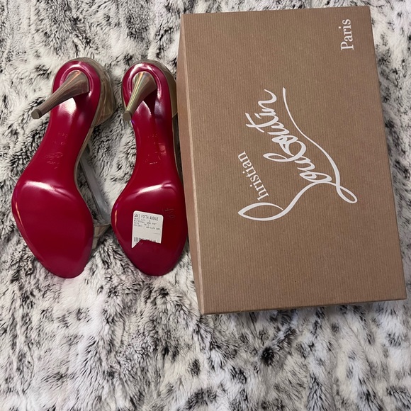 Christian Louboutin Astridal Iridescent NEW - Picture 1 of 3